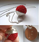 - red ball (big-80cm retiazka) - 6381